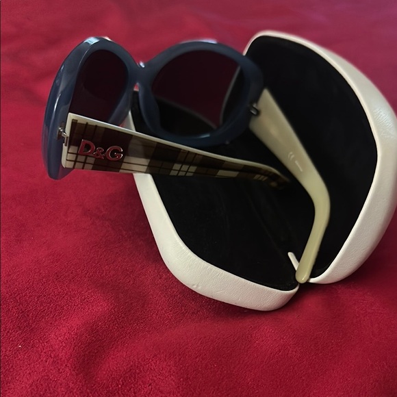 D&G Blue and Brown Aviator Sunglasses Classic Style main image 6